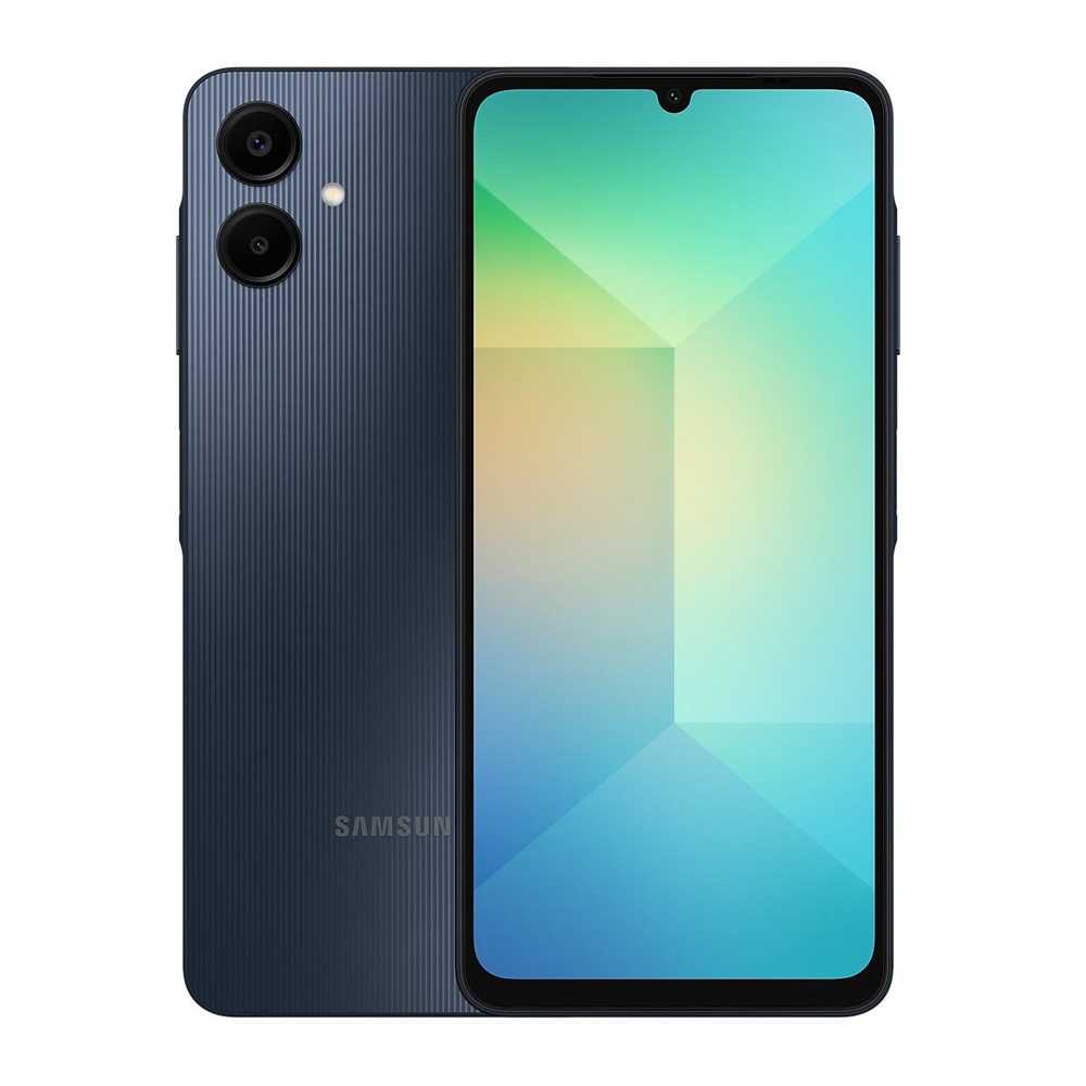 گوشی موبایل سامسونگ مدل Galaxy A06 5G دو سیم کارت 64 گیگابایت و رم 4 گیگابایت به همراه شارژر 25 وات سامسونگ