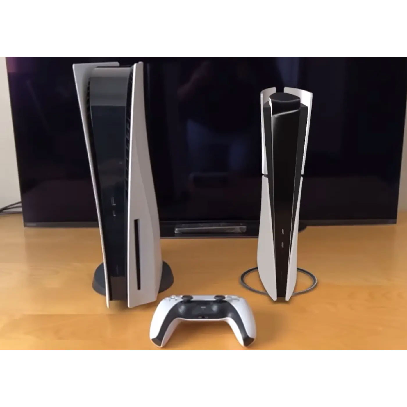 کنسول بازی سونی مدل PlayStation 5 Slim Digital Edition ظرفیت 825 گیگابایت ریجن CFI-2116 اروپا به همراه دسته اضافی و پایه شارژر