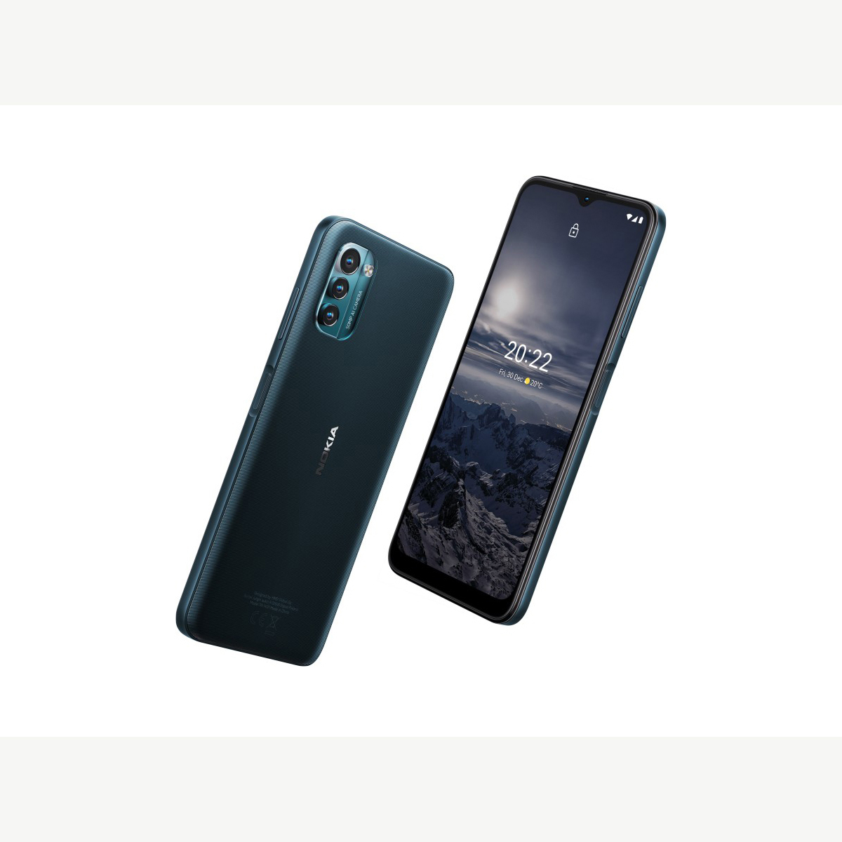 گوشی موبایل نوکیا مدل G21 دو سیم‌ کارت ظرفیت 128 گیگابایت و رم 6 گیگابایت به همراه گوشی موبایل نوکیا 105