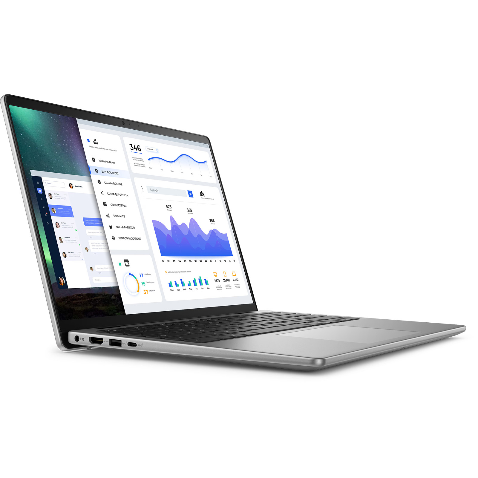 لپ تاپ 14 اینچی دل مدل Vostro 3440-i5 1334U-16GB DDR5 4400MHz-512GB SSD-IPS-Backlit