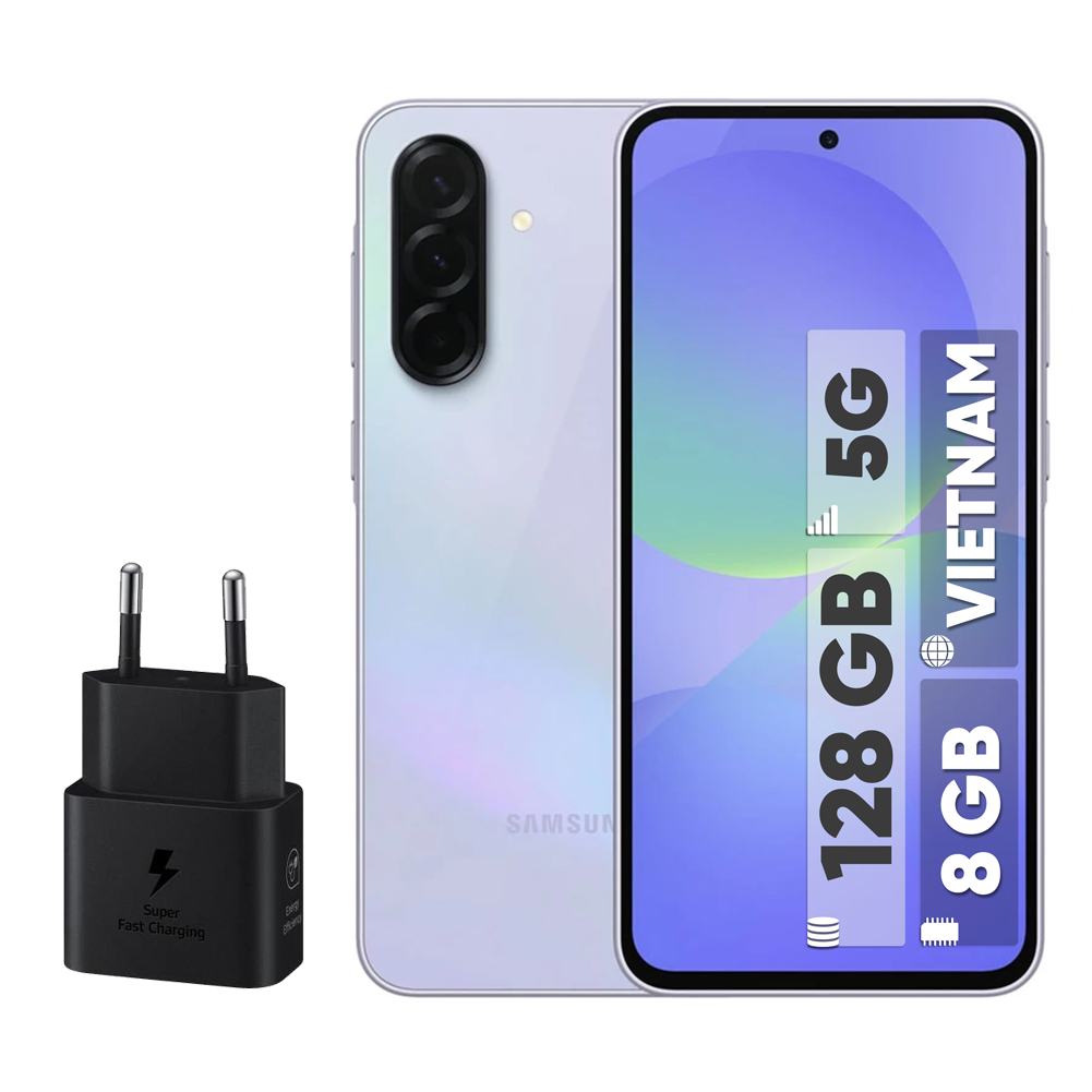 گوشی موبایل سامسونگ مدل Galaxy A36 دو سیم کارت ظرفیت 128 گیگابایت و رم 8 گیگابایت - ویتنام - به همراه شارژر 25 وات سامسونگ