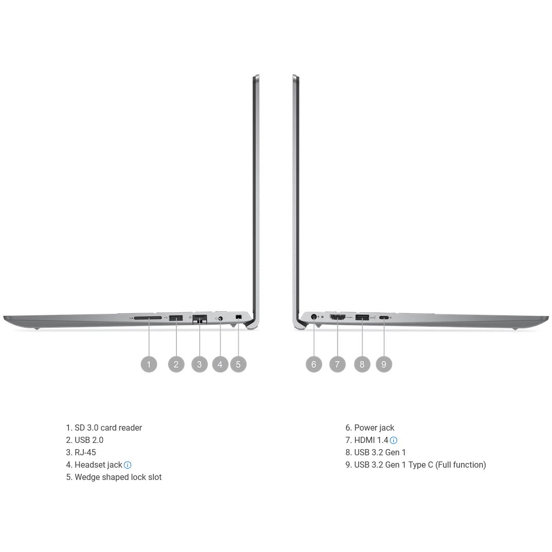لپ تاپ 15.6 اینچی دل مدل Vostro 3530-i3 1305U-8GB DDR4 2666MHz-512GB SSD-IPS 120Hz