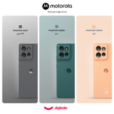 گوشی موبایل موتورولا مدل Edge 50 دو سیم کارت ظرفیت 512 گیگابایت و رم 12 گیگابایت - به همراه هدیه هدفون بلوتوثی موتورولا مدل Moto Buds
