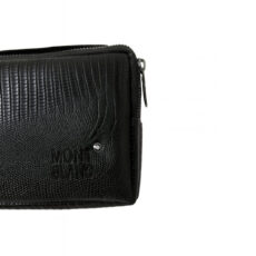 کیف دستی مردانه مون بلانک مدل پوست ماری