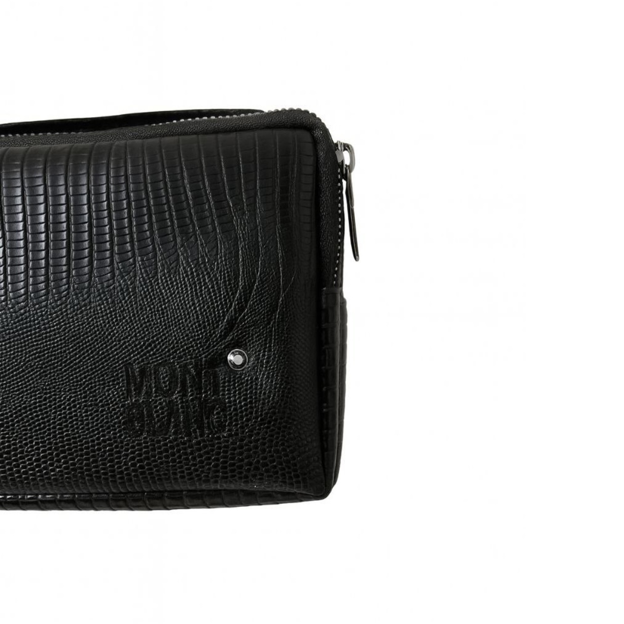 کیف دستی مردانه مون بلانک مدل پوست ماری