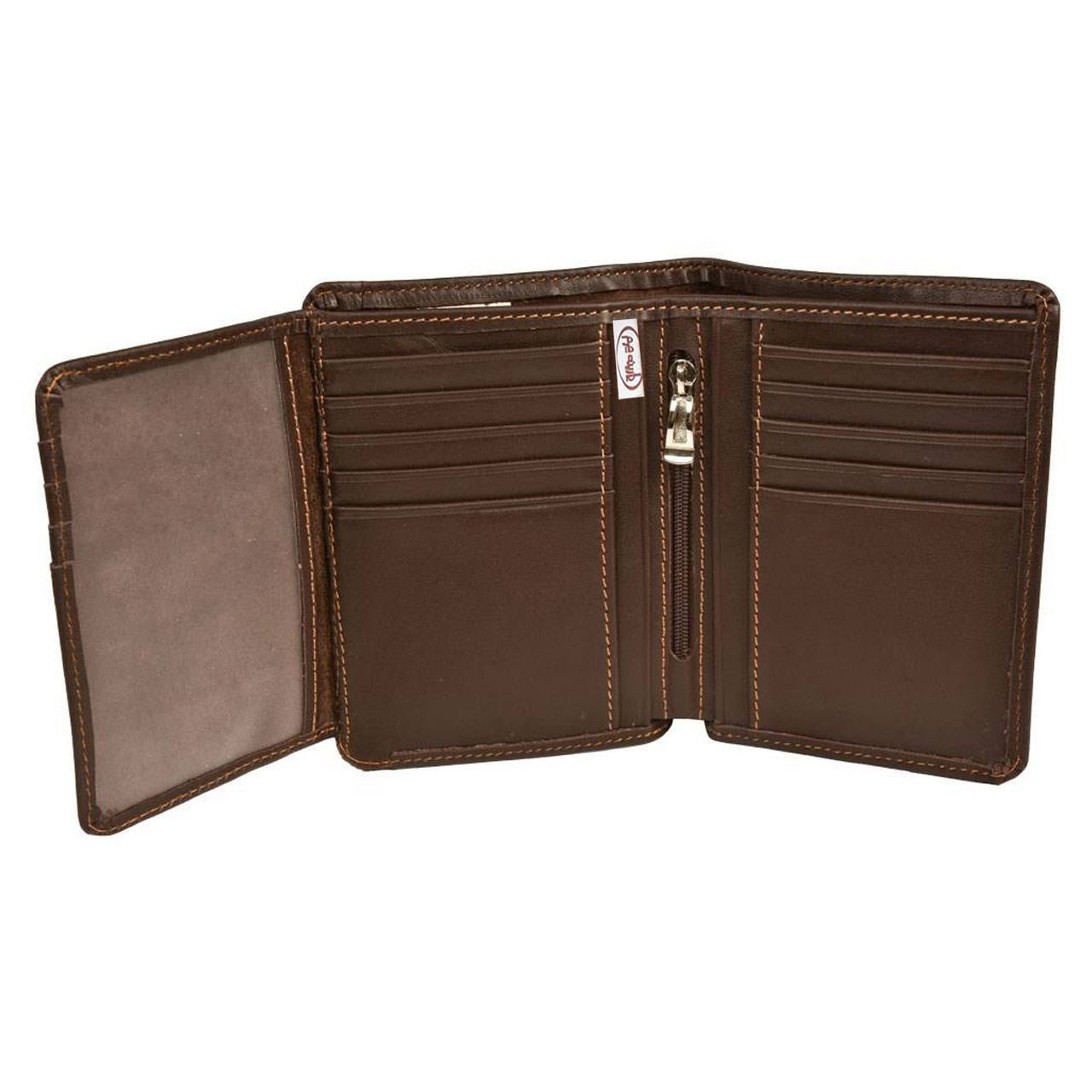 کیف پول مردانه پارینه چرم مدل LPK200103