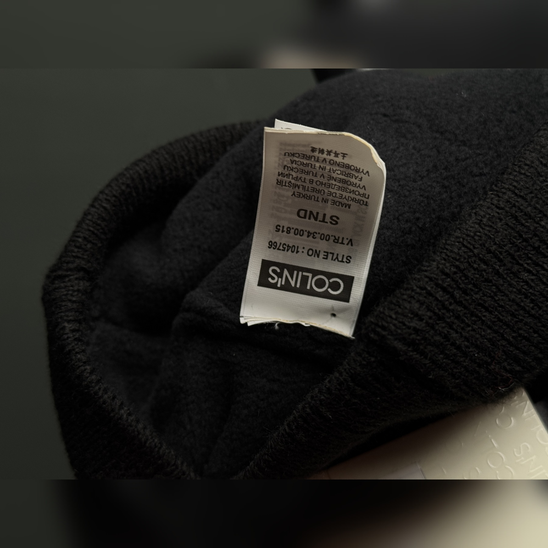 شال گردن مردانه کالینز مدل اکریلیک کد CL20