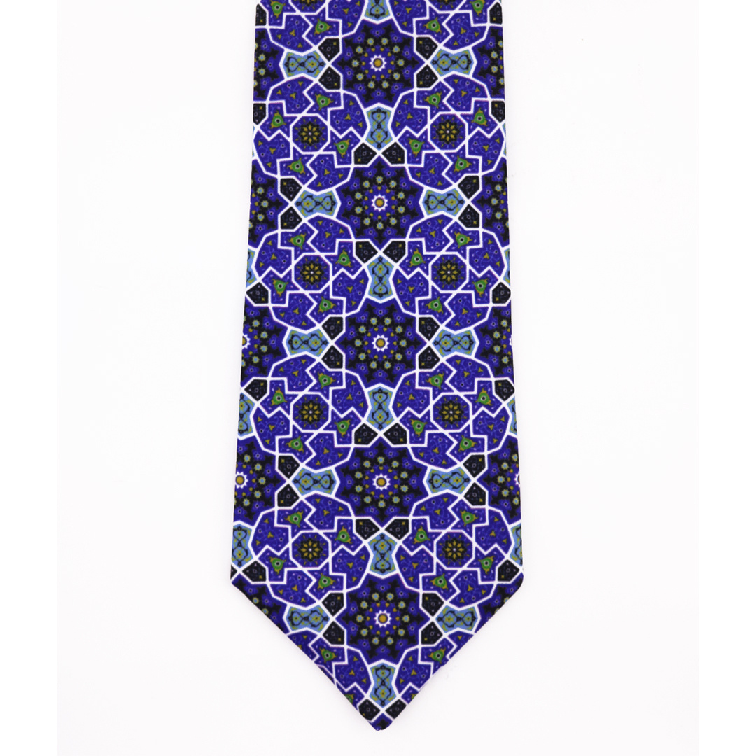 کراوات مردانه مدل کاشی کد ۱۲۷