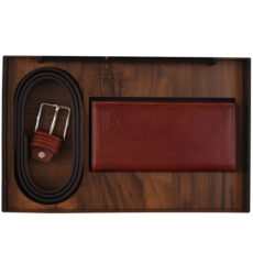 ست هدیه مردانه مدل چرم طبیعی 4609