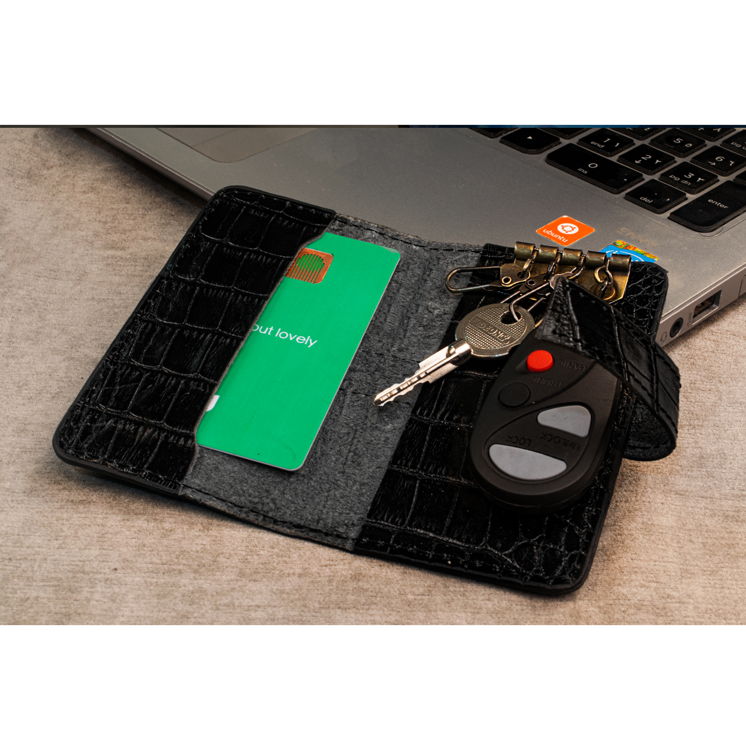 ست هدیه مردانه چرم عطارد مدل چرم طبیعی کد A52