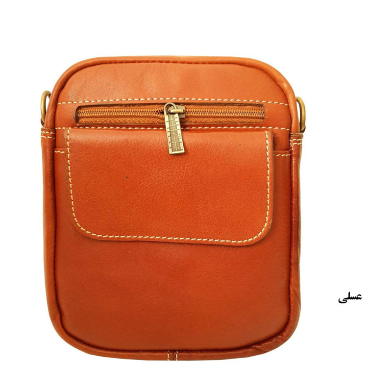 کیف رودوشی مردانه چرم ما مدل تک جیب