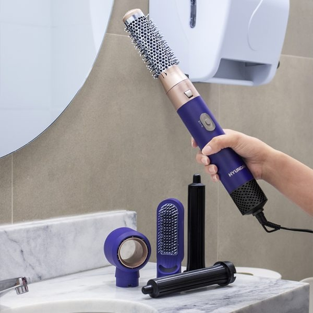 سشوار برس‌دار حالت‌دهنده 600 وات هیوندای مدل HC-187