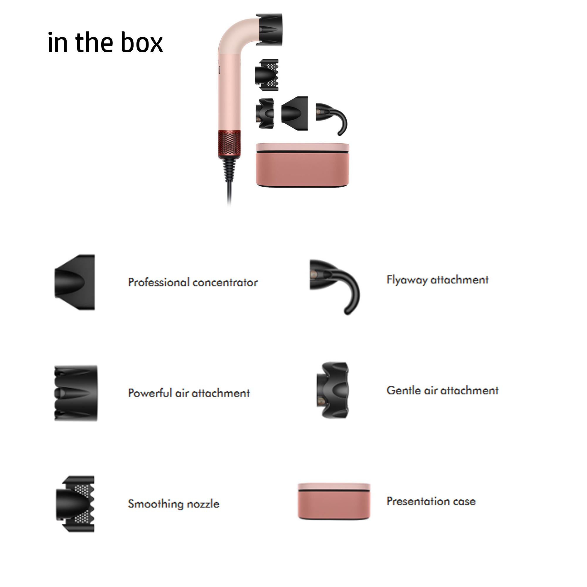 سشوار حرفه‌ای 1700 وات دایسون مدل Supersonic r HD17