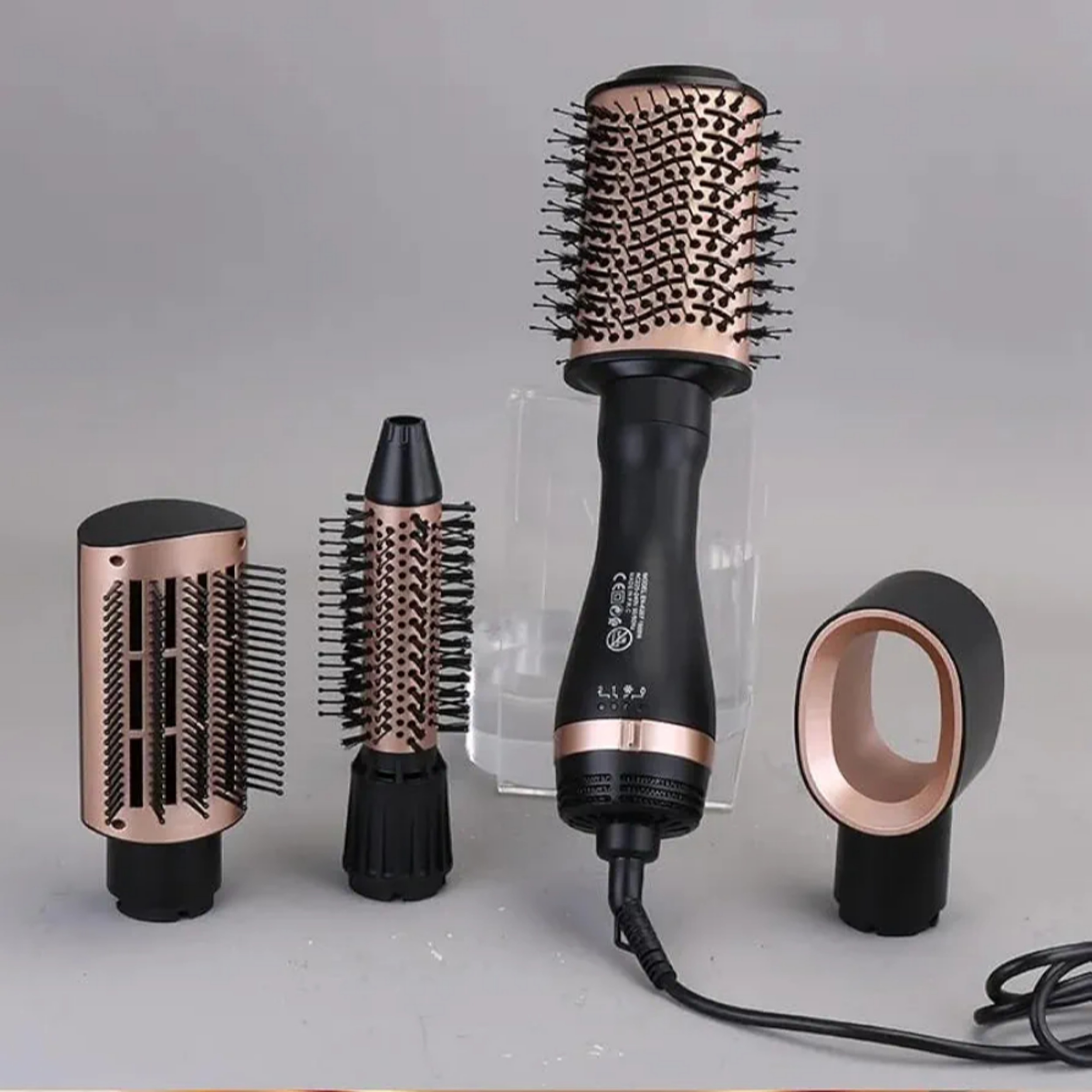 سشوار برسدار حالتدهنده 1500 وات انزو پروفیشینال مدل EN-6207 4in1