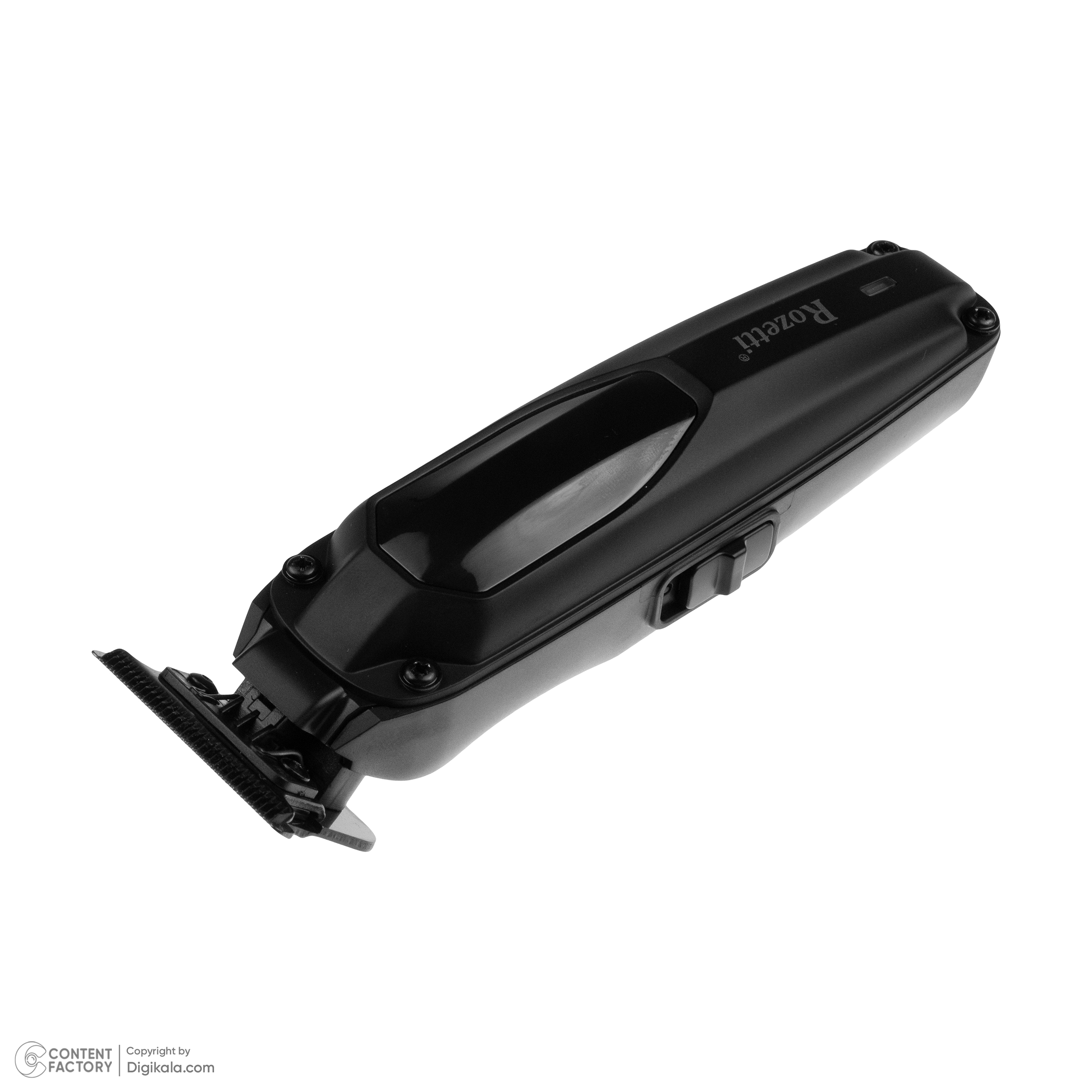 ماشین اصلاح موی سر و صورت رزتی مدل 4030 به همراه ماشین اصلاح صورت رزتی مدل 3010، اصلاح به صورت صفر زن، خط زن، تیغه استیل ضد زنگ، منبع انرژی با باتری، تکنولوژی اصلاح به صورت تریم، بههمراه شارژر، برس تمیزکننده، روغن