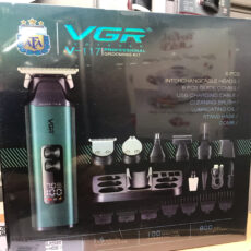 ماشین اصلاح موی صورت و بدن شارژی وی جی ار مدل V-117