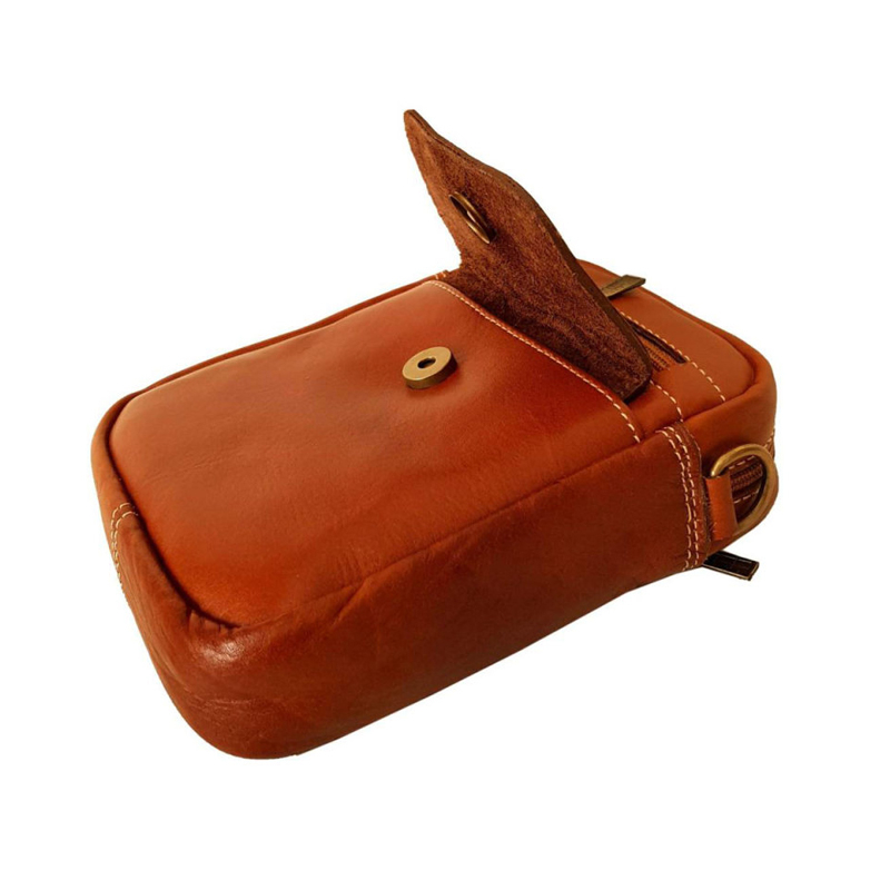 کیف رودوشی مردانه چرم ما مدل تک جیب