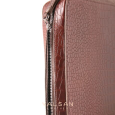 کیف اداری مردانه چرم یلسان مدل کلاور کد 113-PRM-03