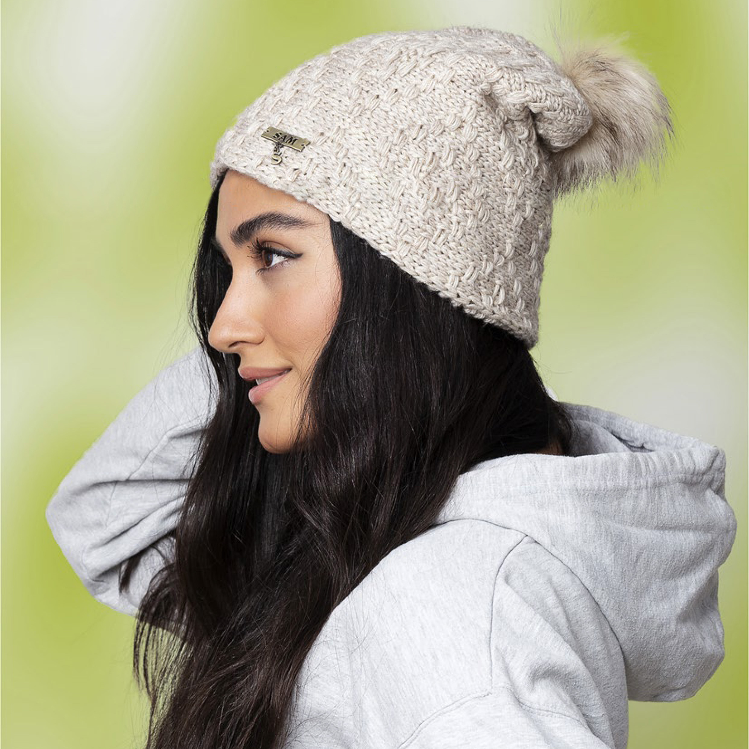 کلاه بافتنی سام مدل 449 داخل خز