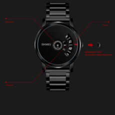 ساعت مچی عقربه‌ای مردانه کوارتز اسکمی مدل 1260