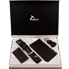 ست هدیه مردانه چرم بارز مدل DS18+G1