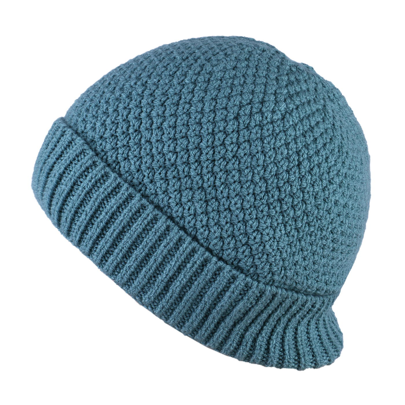 کلاه بافتنی سام مدل لبه برگرد داخل خز کد 530