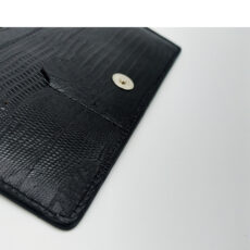 کیف پول مردانه زیگزا مدل چرم طبیعی Lizard
