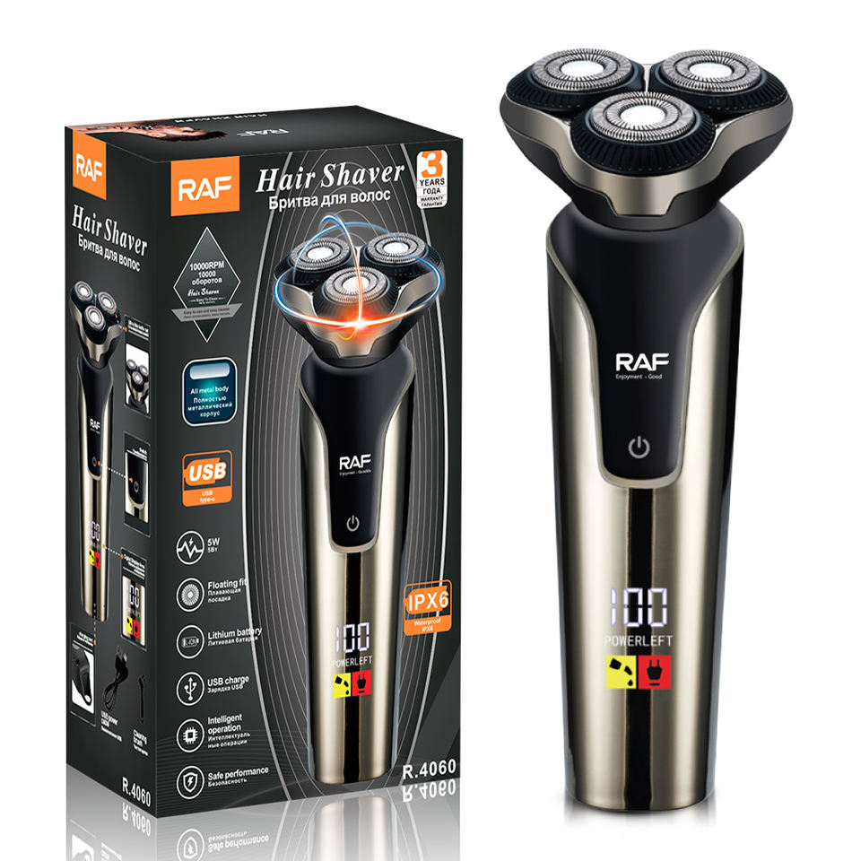 ماشین اصلاح موی صورت شارژی راف مدل R.4060