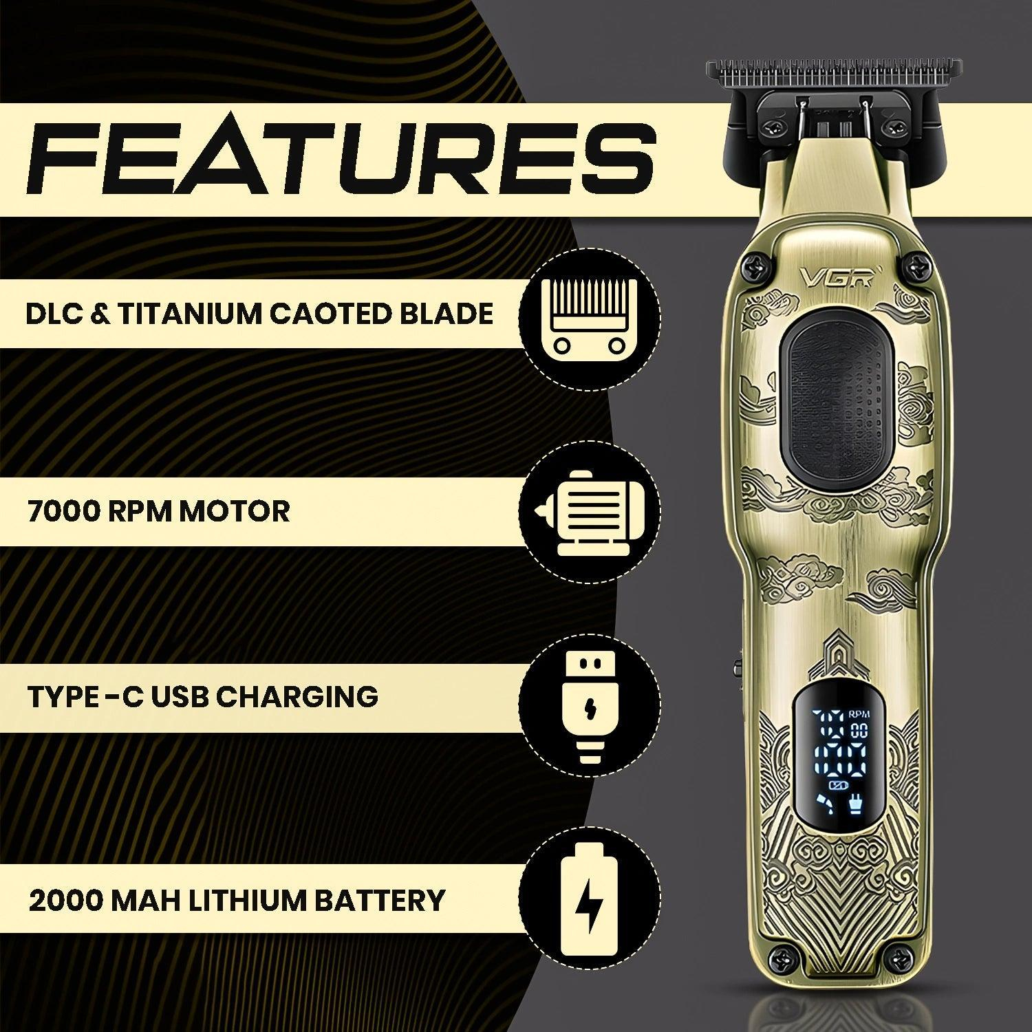 ماشین اصلاح موی سر و صورت وی جی ار مدل V-954