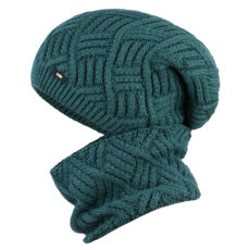 ست کلاه و شال گردن بافتنی سام کد 542