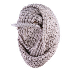 ست کلاه و شال گردن بافتنی سام کد 522