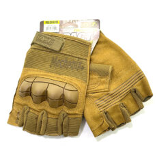 دستکش ورزشی مکانیکس مدل ام پکت 3 نیم انگشت