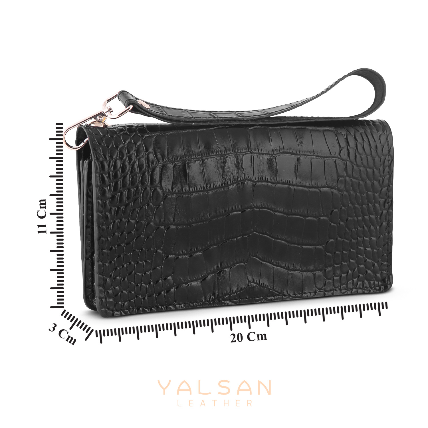 کیف پول چرم یلسان مدل رادیس کد 014-GC-ms-01