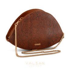 کیف رودوشی زنانه چرم یلسان مدل منیل کد 153-02-MRV