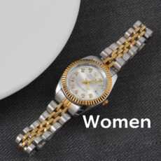 ست ساعت مچی عقربه ای زنانه و مردانه بازرگانی میلادی کد WHW_256