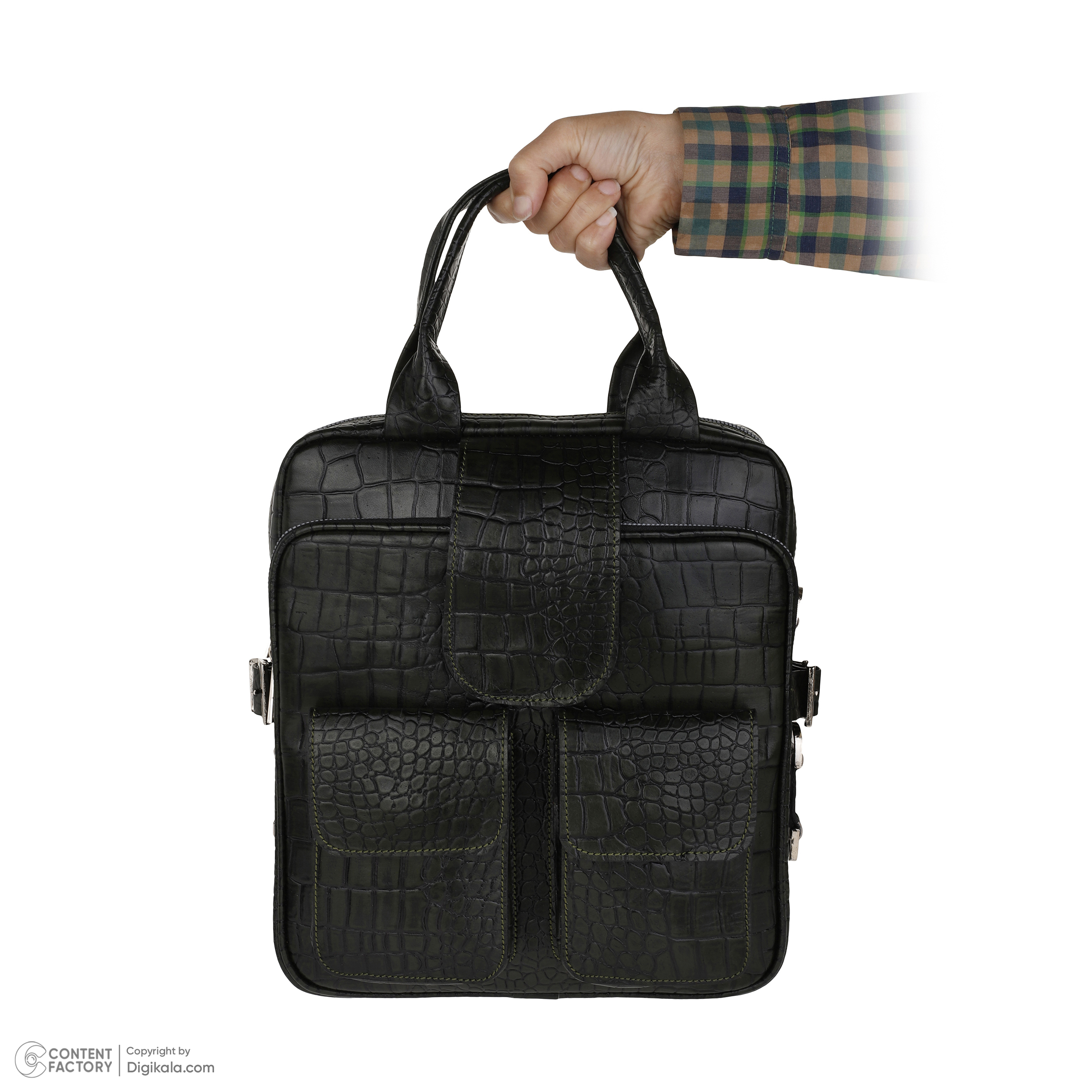 كوله پشتي مدل  سه كاره چرم طبيعي P03