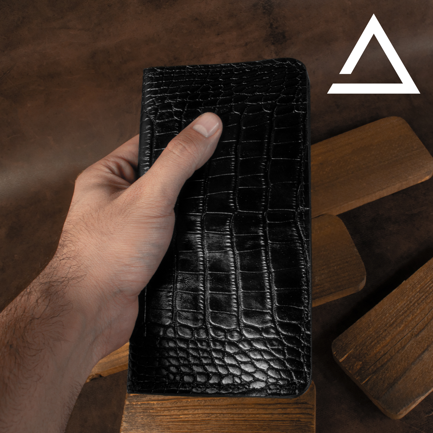 ست هدیه مردانه چرم آراهمراه مدل ASET49