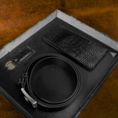 ست هدیه مردانه چرم آراهمراه مدل ASET49