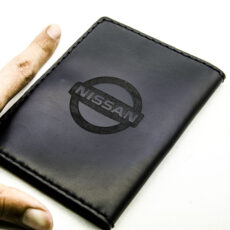 کیف مدارک مردانه چرمینه اسپرت طرح نیسان کد 43024-B