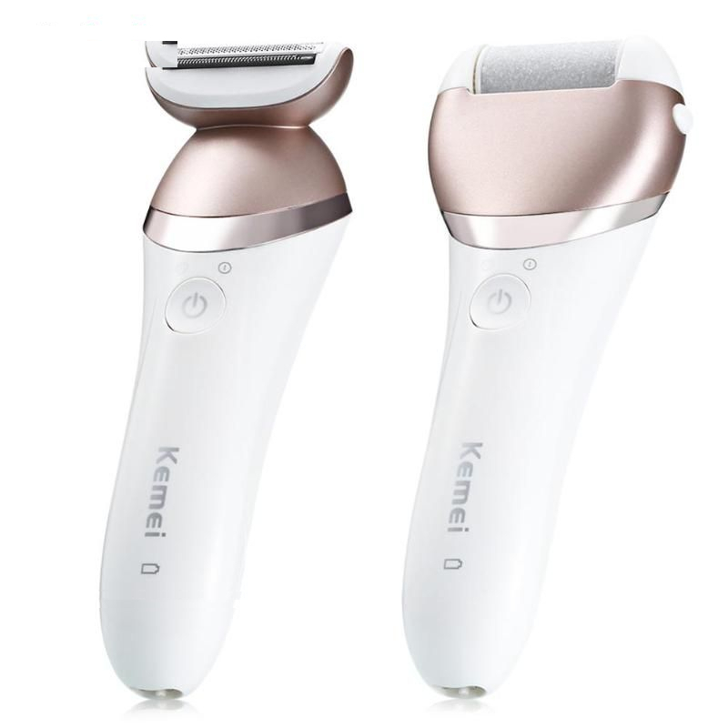 ماشین اصلاح موی بدن، ماساژور و برس پاکسازی صورت کیمی مدل KM-8001