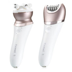 ماشین اصلاح موی بدن، ماساژور و برس پاکسازی صورت کیمی مدل KM-8001