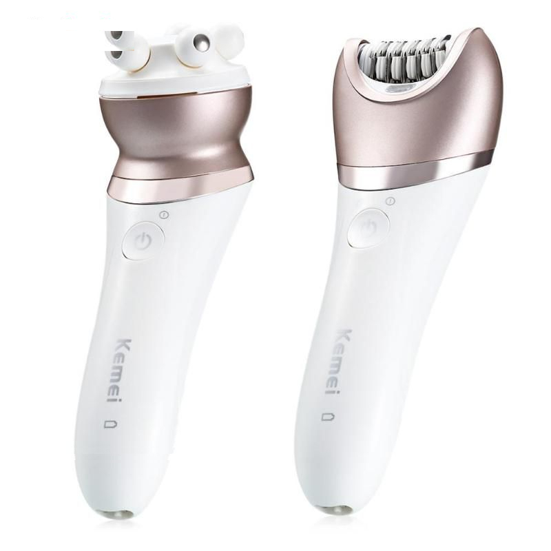 ماشین اصلاح موی بدن، ماساژور و برس پاکسازی صورت کیمی مدل KM-8001