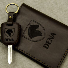 ست هدیه چرمینه اسپرت طرح دنا کد 40027