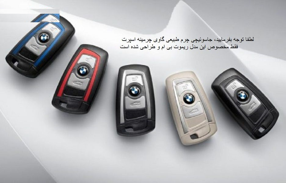 ست هدیه چرمینه اسپرت طرح بی ام و کد 47027-B
