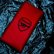 کیف پول چرمینه اسپرت طرح آرسنال کد 5009