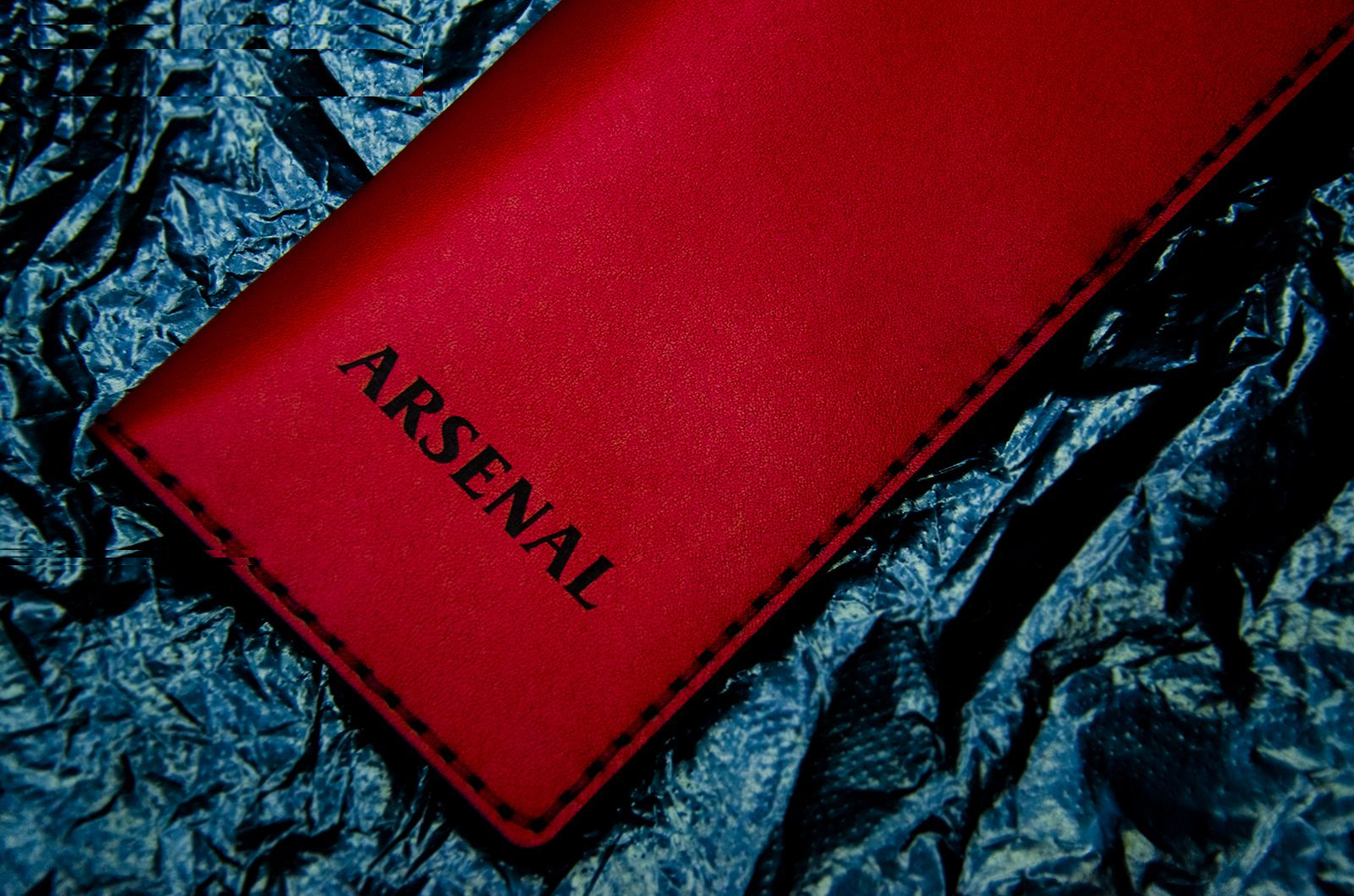 کیف پول چرمینه اسپرت طرح آرسنال کد 5009