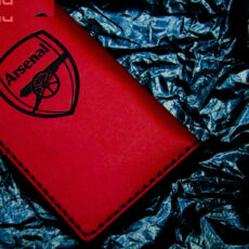 کیف پول چرمینه اسپرت طرح آرسنال کد 5009