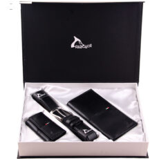 ست هدیه مردانه چرم بارز کد DS55.h.b