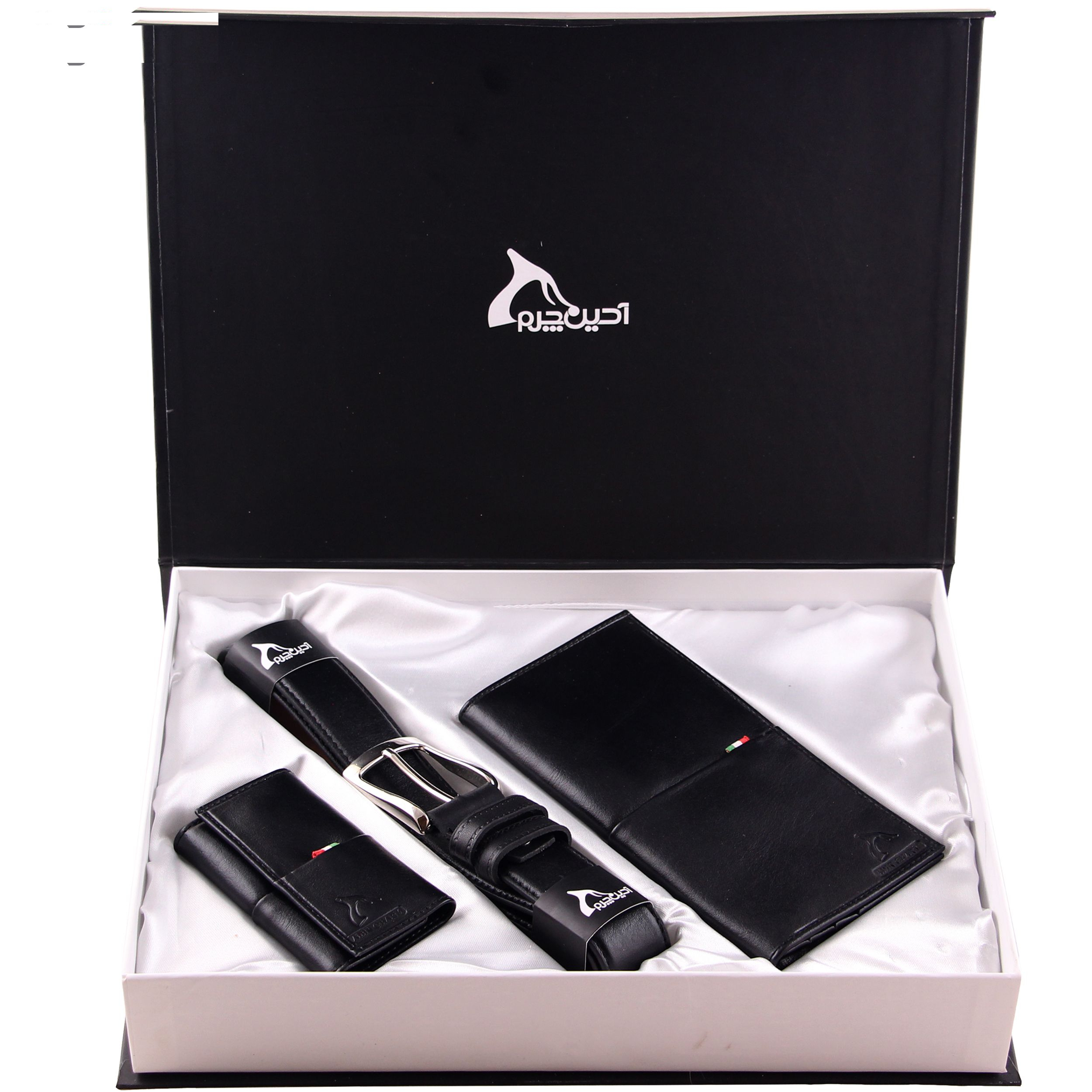 ست هدیه مردانه چرم بارز کد DS55.h.b