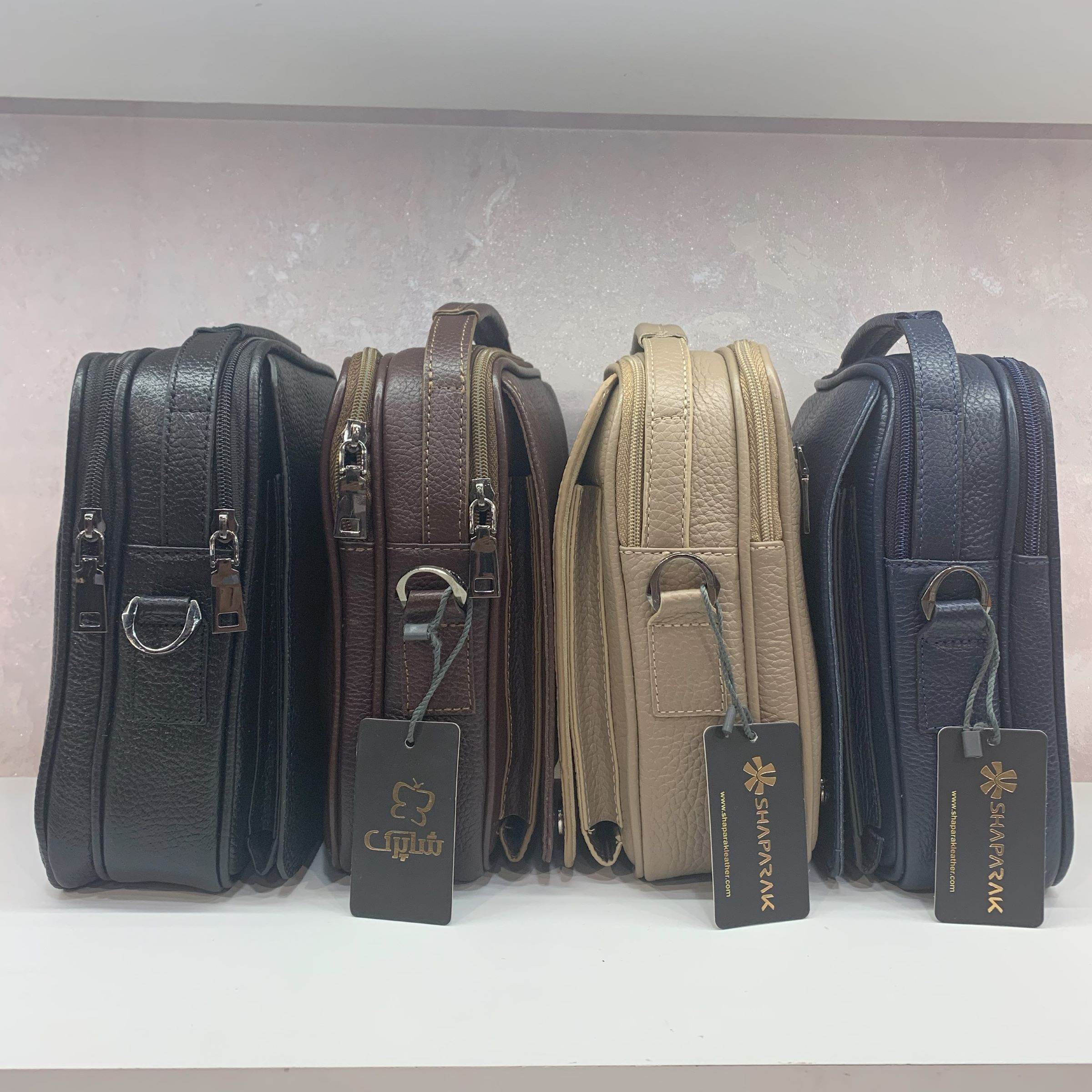 کیف رودوشی مردانه شاپرک مدل افرا